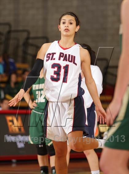 Thumbnail 2 in St. Monica vs. St. Paul (CIF SS D4A Final) photogallery.