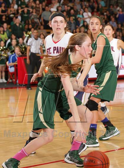Thumbnail 3 in St. Monica vs. St. Paul (CIF SS D4A Final) photogallery.