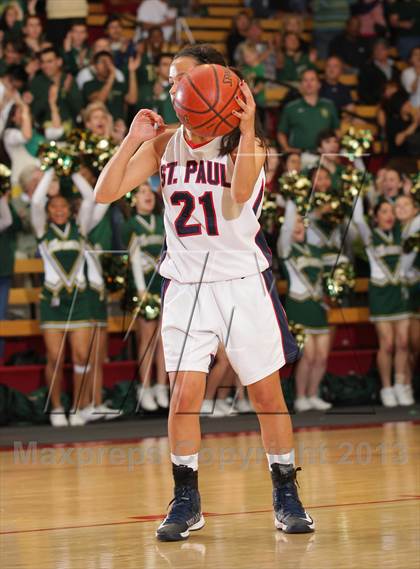 Thumbnail 1 in St. Monica vs. St. Paul (CIF SS D4A Final) photogallery.