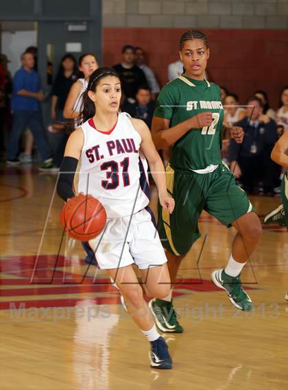 Thumbnail 3 in St. Monica vs. St. Paul (CIF SS D4A Final) photogallery.