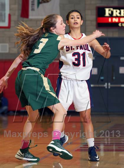 Thumbnail 2 in St. Monica vs. St. Paul (CIF SS D4A Final) photogallery.