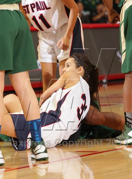 Thumbnail 2 in St. Monica vs. St. Paul (CIF SS D4A Final) photogallery.