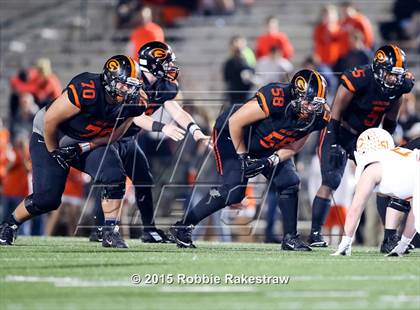 Thumbnail 3 in Gilmer vs. Celina (UIL 4A Semifinal) photogallery.