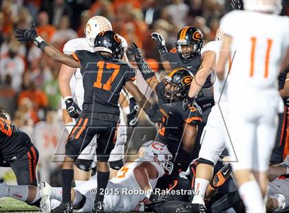 Thumbnail 2 in Gilmer vs. Celina (UIL 4A Semifinal) photogallery.