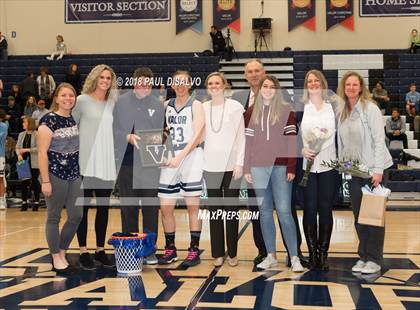 Thumbnail 3 in Valor Christian vs. Standley Lake (Senior Night) photogallery.