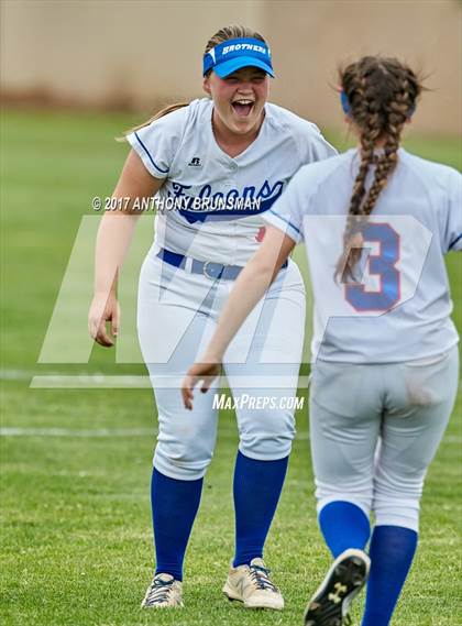 Thumbnail 3 in Manteca @ Christian Brothers  (CIF SJS D3 Playoffs) photogallery.