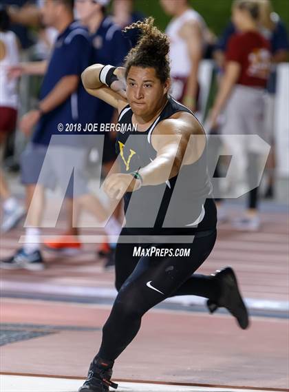 Thumbnail 1 in CIF State Track and Field Championships (Boys Shot Put Prelims) photogallery.