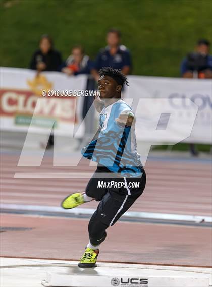 Thumbnail 3 in CIF State Track and Field Championships (Boys Shot Put Prelims) photogallery.
