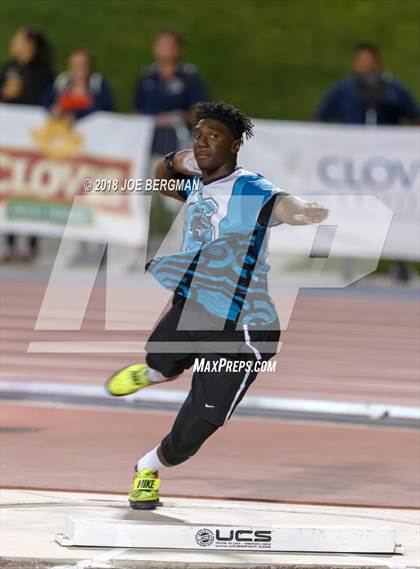 Thumbnail 1 in CIF State Track and Field Championships (Boys Shot Put Prelims) photogallery.
