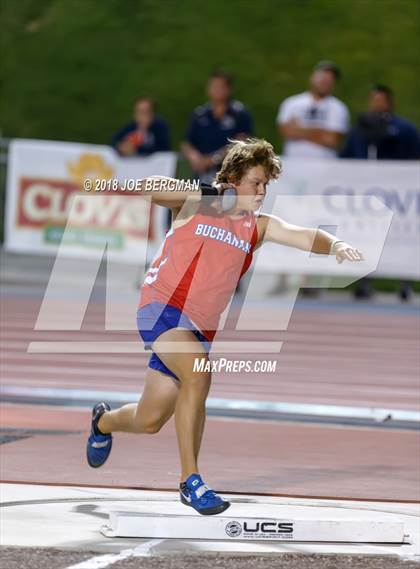 Thumbnail 1 in CIF State Track and Field Championships (Boys Shot Put Prelims) photogallery.