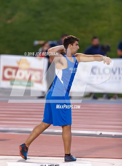 Thumbnail 3 in CIF State Track and Field Championships (Boys Shot Put Prelims) photogallery.