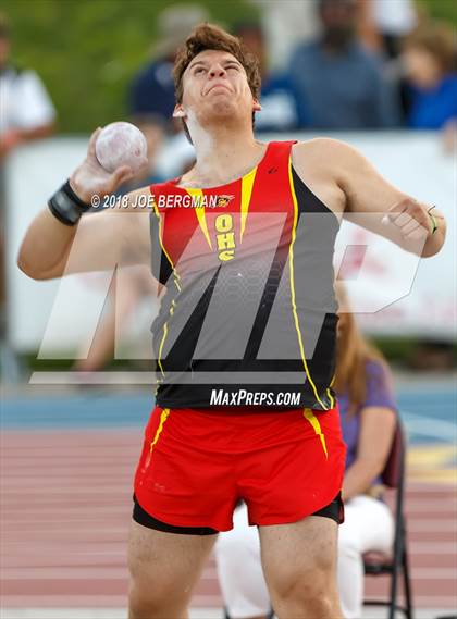 Thumbnail 3 in CIF State Track and Field Championships (Boys Shot Put Prelims) photogallery.