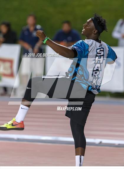 Thumbnail 3 in CIF State Track and Field Championships (Boys Shot Put Prelims) photogallery.