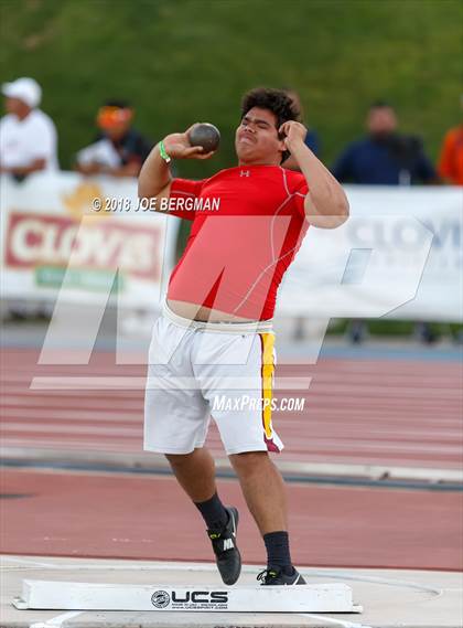 Thumbnail 2 in CIF State Track and Field Championships (Boys Shot Put Prelims) photogallery.