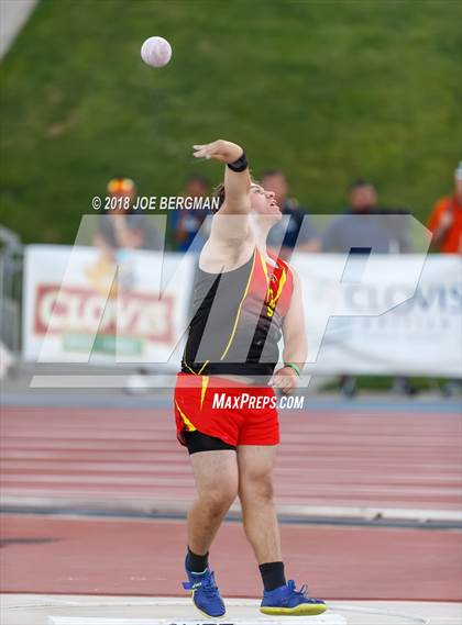Thumbnail 2 in CIF State Track and Field Championships (Boys Shot Put Prelims) photogallery.