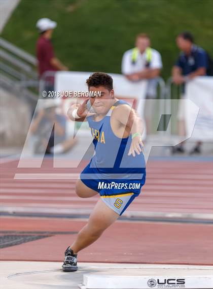 Thumbnail 2 in CIF State Track and Field Championships (Boys Shot Put Prelims) photogallery.