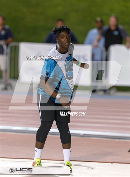 Thumbnail 3 in CIF State Track and Field Championships (Boys Shot Put Prelims) photogallery.