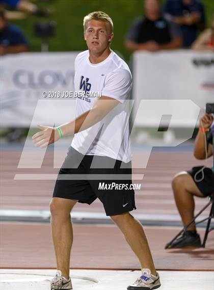 Thumbnail 3 in CIF State Track and Field Championships (Boys Shot Put Prelims) photogallery.