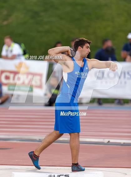 Thumbnail 1 in CIF State Track and Field Championships (Boys Shot Put Prelims) photogallery.