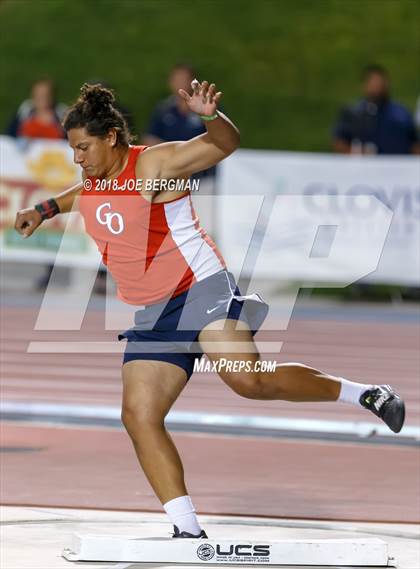 Thumbnail 3 in CIF State Track and Field Championships (Boys Shot Put Prelims) photogallery.