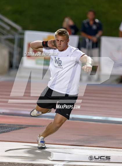 Thumbnail 1 in CIF State Track and Field Championships (Boys Shot Put Prelims) photogallery.