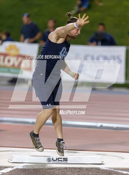 Thumbnail 2 in CIF State Track and Field Championships (Boys Shot Put Prelims) photogallery.