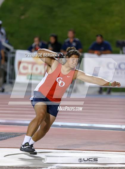 Thumbnail 2 in CIF State Track and Field Championships (Boys Shot Put Prelims) photogallery.