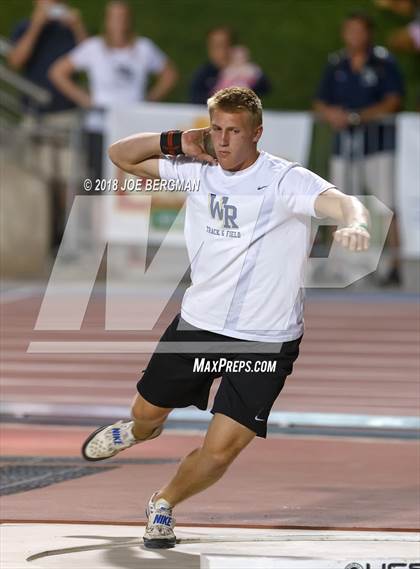 Thumbnail 3 in CIF State Track and Field Championships (Boys Shot Put Prelims) photogallery.