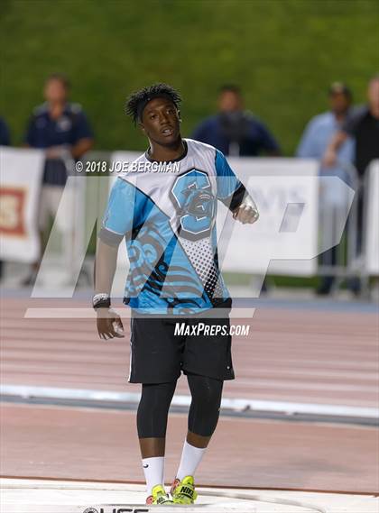 Thumbnail 1 in CIF State Track and Field Championships (Boys Shot Put Prelims) photogallery.