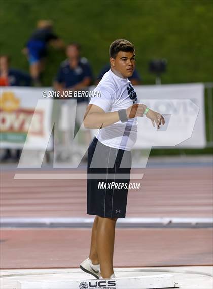Thumbnail 1 in CIF State Track and Field Championships (Boys Shot Put Prelims) photogallery.