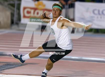 Thumbnail 2 in CIF State Track and Field Championships (Boys Shot Put Prelims) photogallery.
