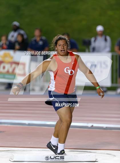 Thumbnail 3 in CIF State Track and Field Championships (Boys Shot Put Prelims) photogallery.