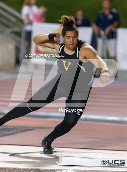 Thumbnail 1 in CIF State Track and Field Championships (Boys Shot Put Prelims) photogallery.