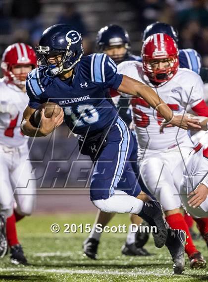 Thumbnail 2 in San Benito vs Bellarmine College Prep (CCS D1 Semifinal) photogallery.