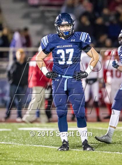 Thumbnail 3 in San Benito vs Bellarmine College Prep (CCS D1 Semifinal) photogallery.