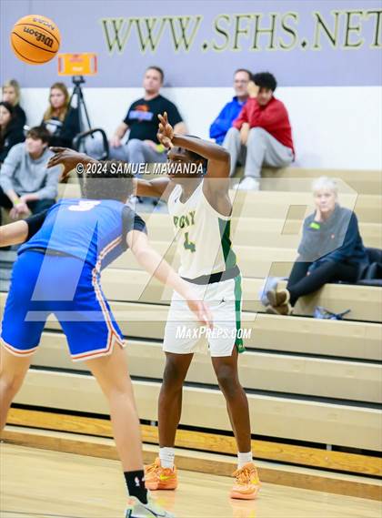 Thumbnail 3 in Westlake vs Long Beach Poly (St. Francis Holiday Hoopfest Tournament Final) photogallery.