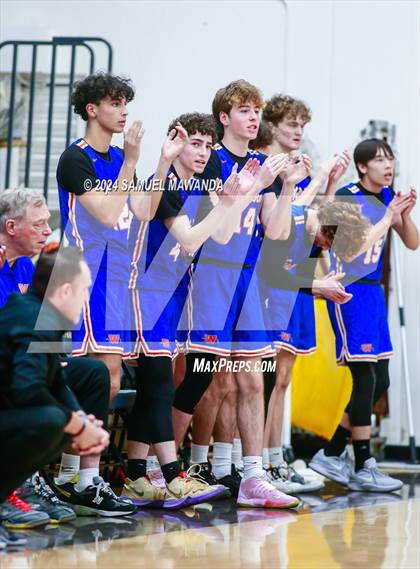 Thumbnail 2 in Westlake vs Long Beach Poly (St. Francis Holiday Hoopfest Tournament Final) photogallery.