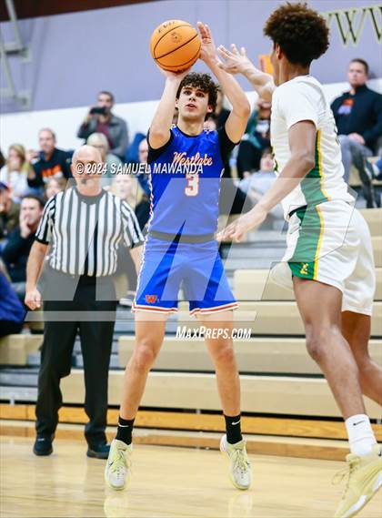 Thumbnail 1 in Westlake vs Long Beach Poly (St. Francis Holiday Hoopfest Tournament Final) photogallery.