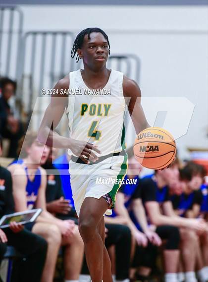 Thumbnail 3 in Westlake vs Long Beach Poly (St. Francis Holiday Hoopfest Tournament Final) photogallery.