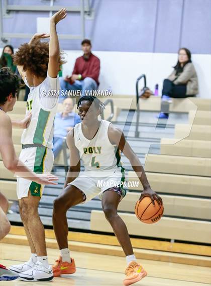 Thumbnail 3 in Westlake vs Long Beach Poly (St. Francis Holiday Hoopfest Tournament Final) photogallery.