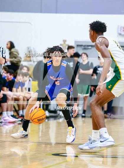 Thumbnail 3 in Westlake vs Long Beach Poly (St. Francis Holiday Hoopfest Tournament Final) photogallery.