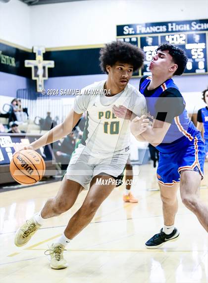 Thumbnail 1 in Westlake vs Long Beach Poly (St. Francis Holiday Hoopfest Tournament Final) photogallery.