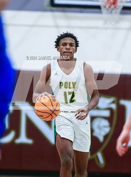 Thumbnail 3 in Westlake vs Long Beach Poly (St. Francis Holiday Hoopfest Tournament Final) photogallery.