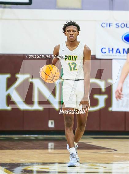 Thumbnail 2 in Westlake vs Long Beach Poly (St. Francis Holiday Hoopfest Tournament Final) photogallery.