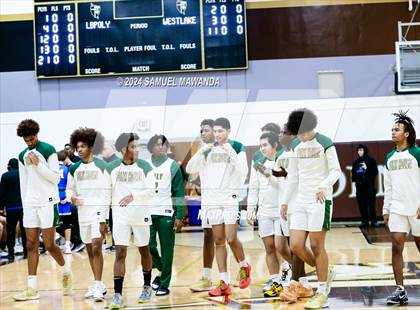 Thumbnail 2 in Westlake vs Long Beach Poly (St. Francis Holiday Hoopfest Tournament Final) photogallery.