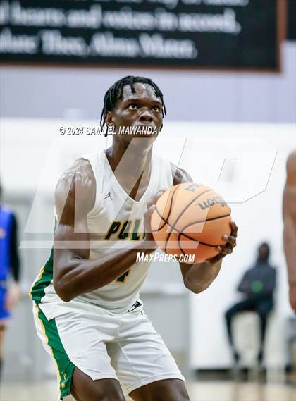 Thumbnail 3 in Westlake vs Long Beach Poly (St. Francis Holiday Hoopfest Tournament Final) photogallery.