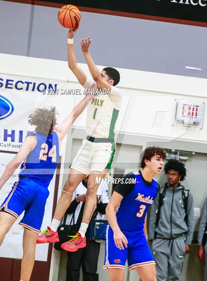 Thumbnail 3 in Westlake vs Long Beach Poly (St. Francis Holiday Hoopfest Tournament Final) photogallery.