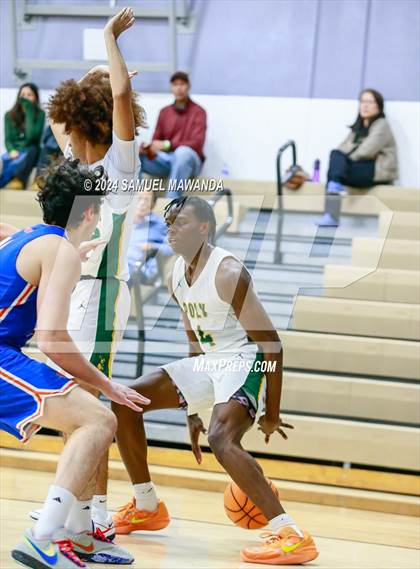 Thumbnail 1 in Westlake vs Long Beach Poly (St. Francis Holiday Hoopfest Tournament Final) photogallery.