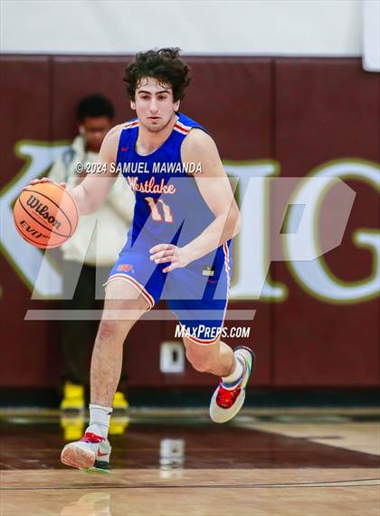 Thumbnail 3 in Westlake vs Long Beach Poly (St. Francis Holiday Hoopfest Tournament Final) photogallery.