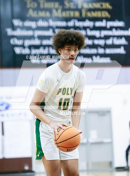 Thumbnail 2 in Westlake vs Long Beach Poly (St. Francis Holiday Hoopfest Tournament Final) photogallery.
